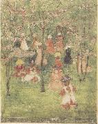 Maurice Prendergast Spring in Franklin Park oil painting picture wholesale